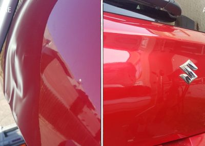 Suzuki-Swift-Big-Dent-on-Hatch