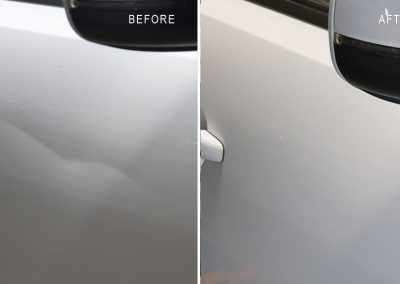 Crease-dent-repaired-on-Audi-Q5-at-customer's-workplace