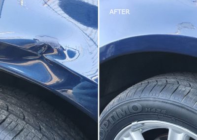 Bodyline-affected-dent-repair-on-Wheel-arch-Subaru-Impreza-2